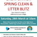 Nettlebed Annual Litter Pick - 28th March 2026 at 10am